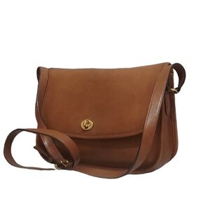 Coach Vintage City Bag Glove Tanned Leather Exceptional Vintage Condition # 9790